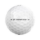 Srixon Z-Star XV golfballen met logo, het lijntje op de Srixon golfbal