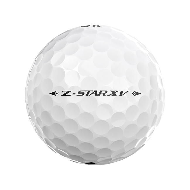 Srixon Z-Star XV golfballen met logo, het lijntje op de Srixon golfbal