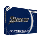 Srixon Q-Star Tour golfballen met logo, voorkant van de doos