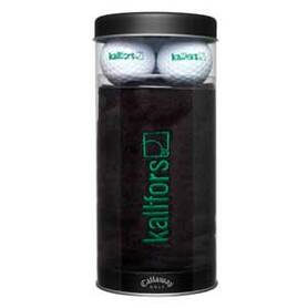 Callaway Drei Golfbälle & Handtuch