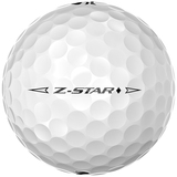 Srixon Z-Star Diamond golfballen met logo, het lijntje op de Srixon golfbal
