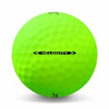 Groene Titleist Velocity golfballen met logo, het lijntje op de Titleist golfbal