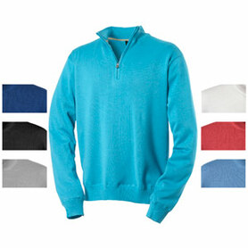 Greg Norman gefütterter Pullover mit Reißverschluss