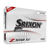 Srixon Z-Star XV golfballen met logo, voorkant van de doos